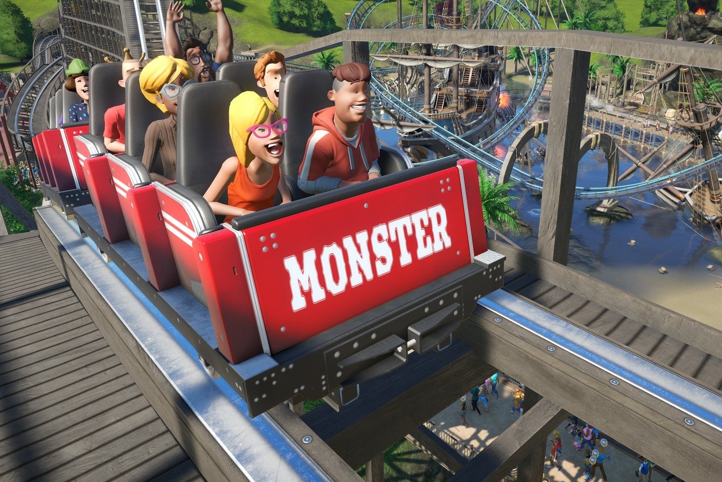 Image for Planet Coaster is getting a new movie-themed Studios Pack DLC next week