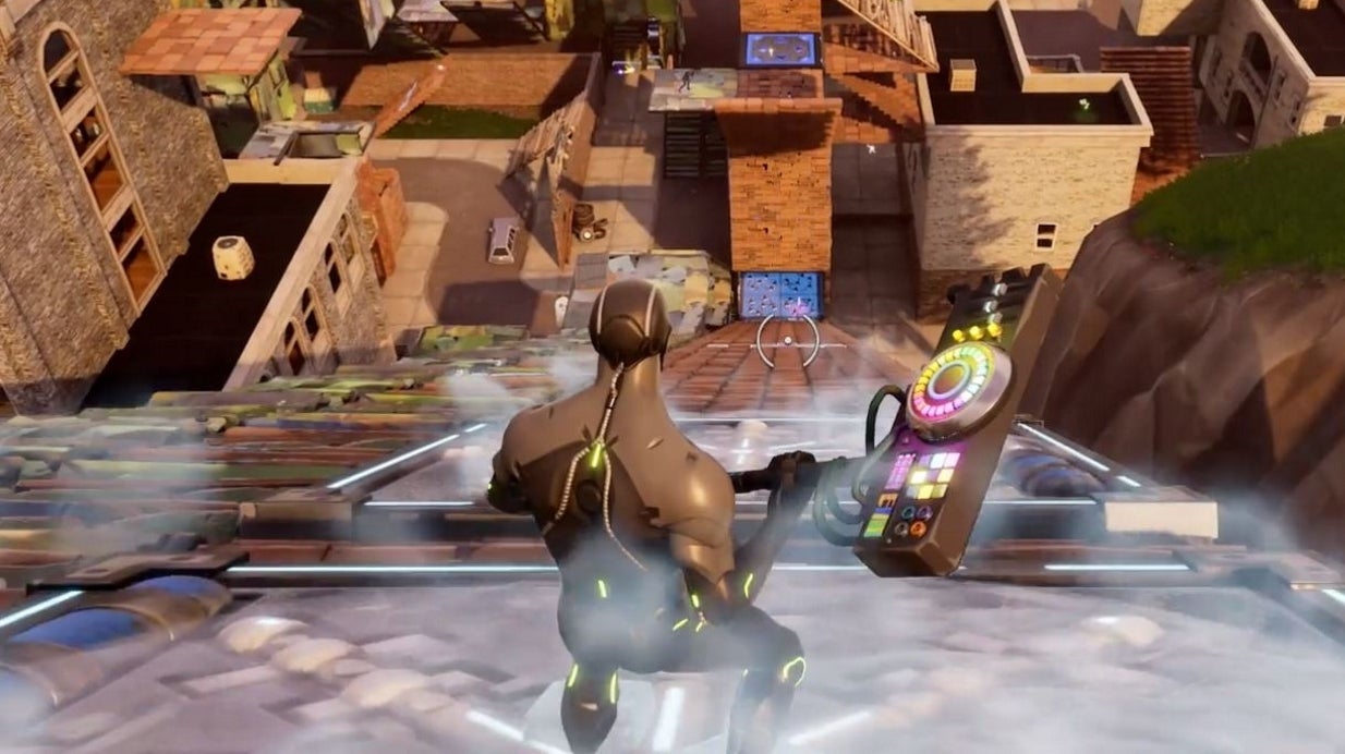 Image for Players are creating elaborate skate tracks with Fortnite's Chiller Trap