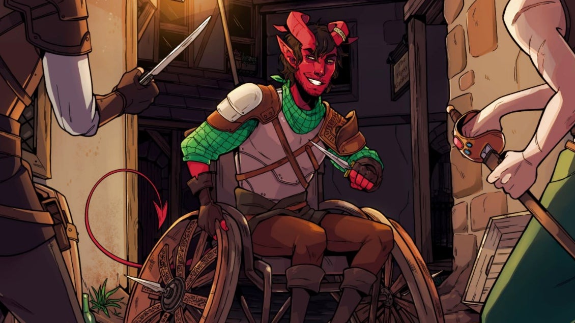 Image for Podcast: Meet the person putting wheelchairs in D&D