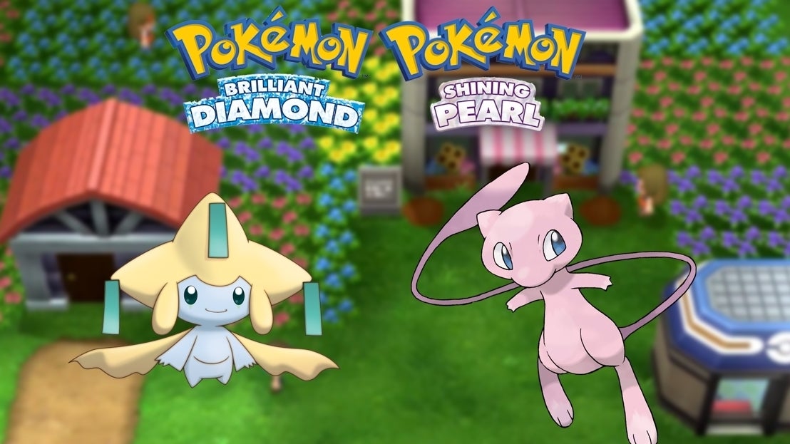 Imagem para Pokémon Brilliant Diamond e Shining Pearl - Como obter Mew e Jirachi