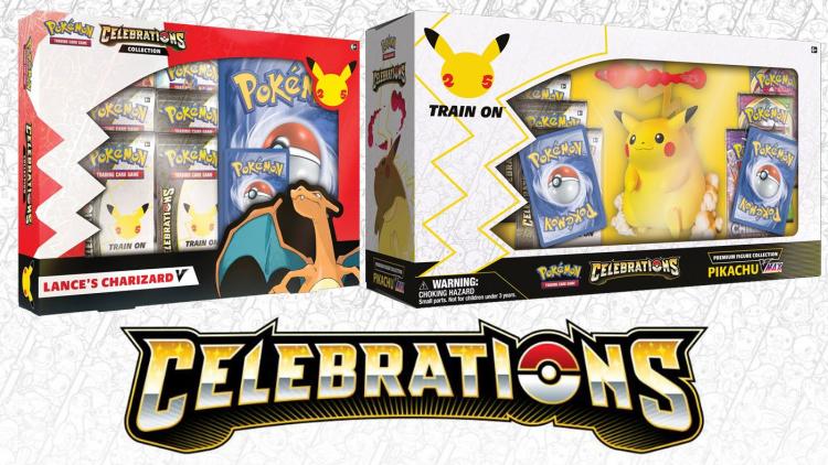 Image for Where to buy Pokémon TCG: Celebrations 25th Anniversary sets