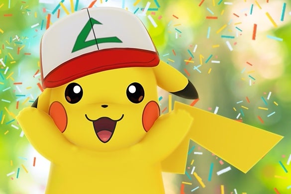 Go Ash Hat Pikachu Anniversary event