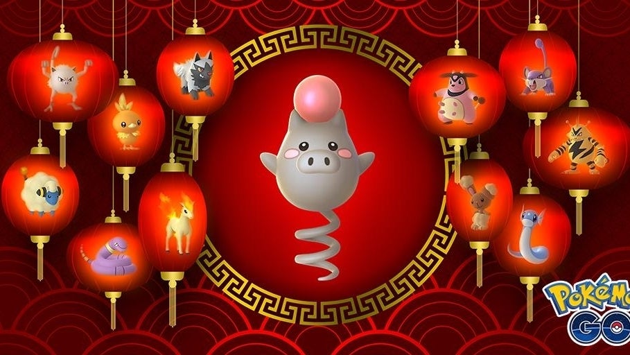 fragancia níquel Pescador Pokémon GO - Evento Año Nuevo Lunar: fecha, Spoink, Pokémon que aparecen y  más | Eurogamer.es