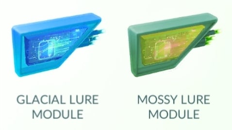 Imagen para Pokémon Go - Cebos: Módulos Cebo Lluvioso, Cebo Glaciar, Cebo Musgoso y Cebo Magnético al detalle
