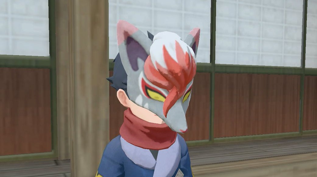 Imagem para Como obter o Hisuian Growlithe Kimono Set e Baneful Fox Mask em Pokémon Legends Arceus