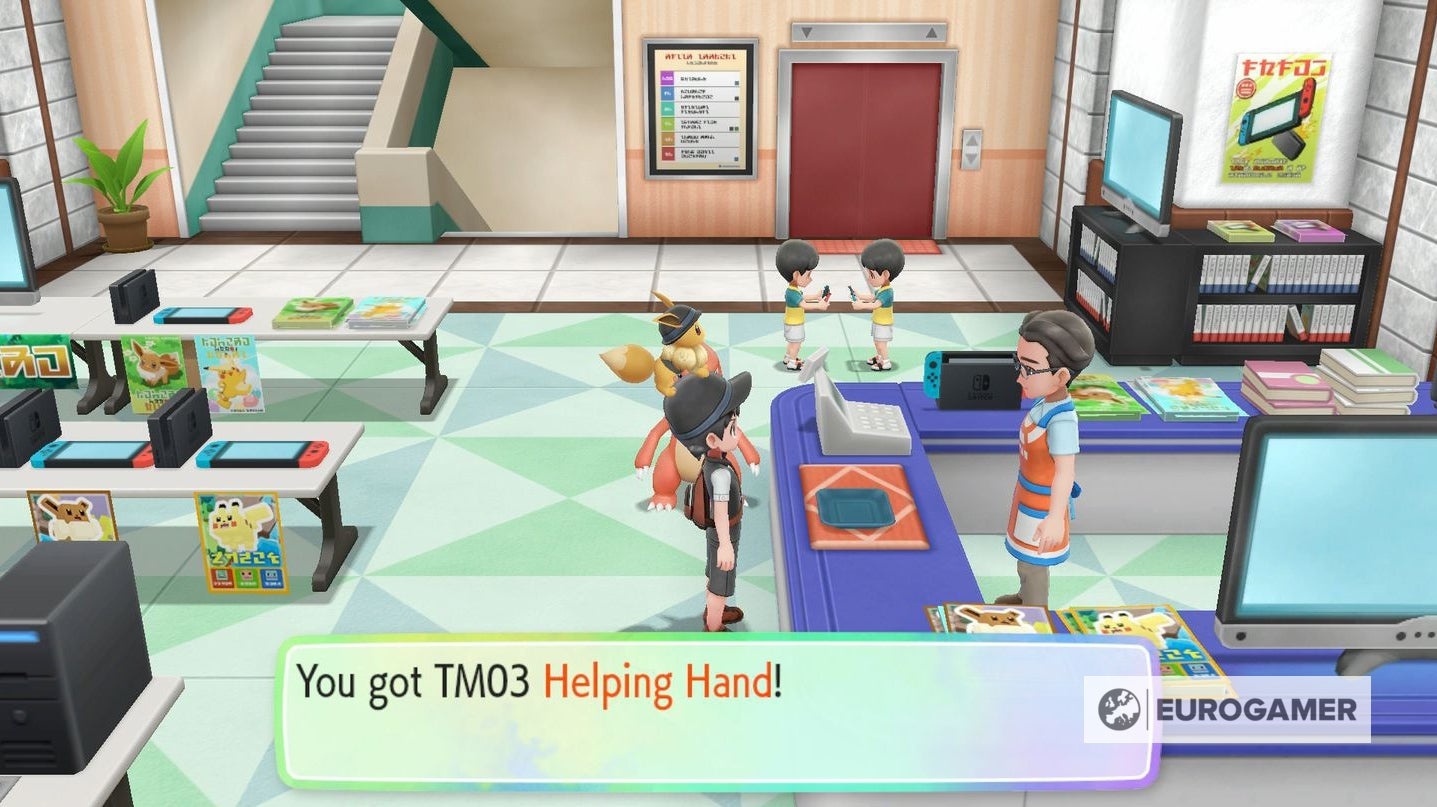 Image for Pokémon Let's Go TM list - all TM locations and where to find them
