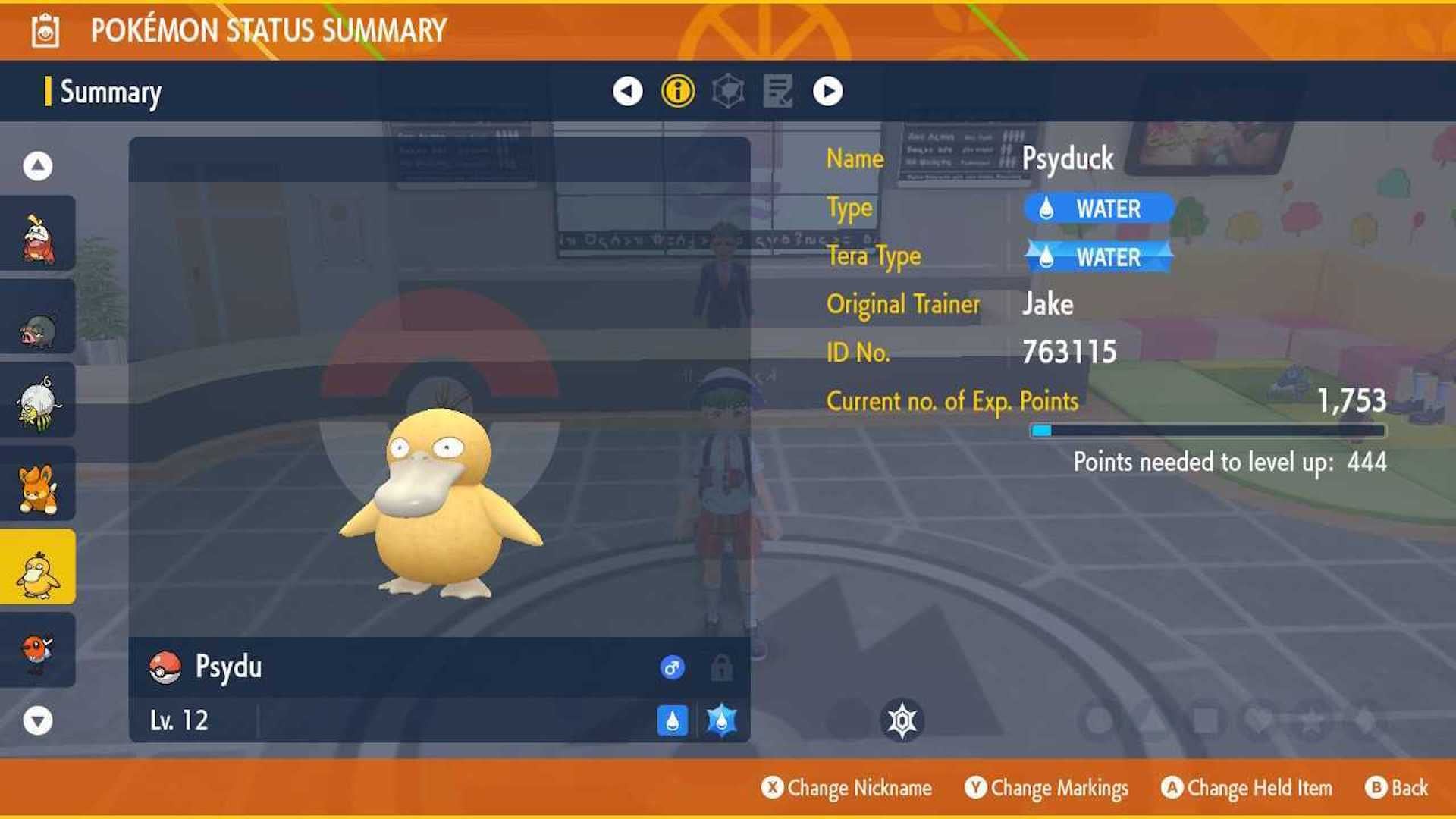 How to rename Pok mon in Pok mon Scarlet and Violet - 90