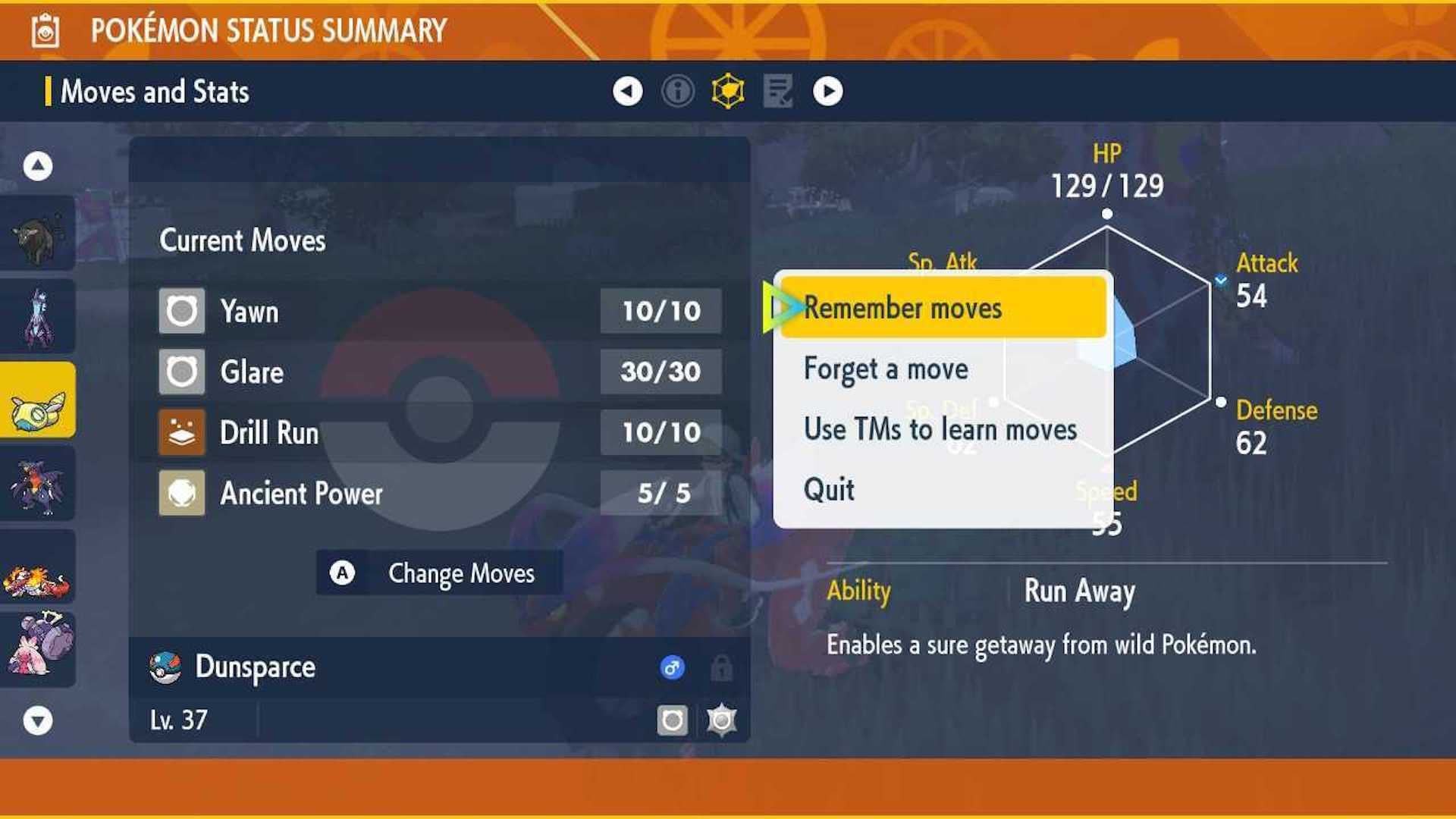 How to evolve Dunsparce into Dudunsparce in Pok mon Scarlet and Violet - 21