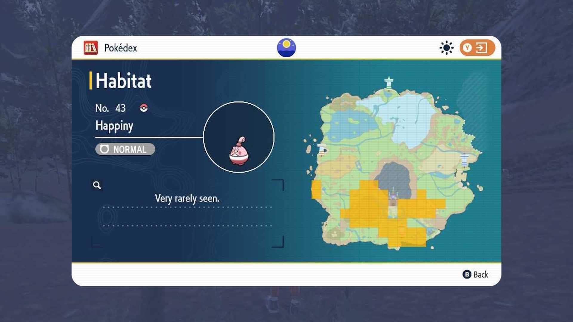How to evolve Happiny into Chansey in Pok mon Scarlet and Violet - 95