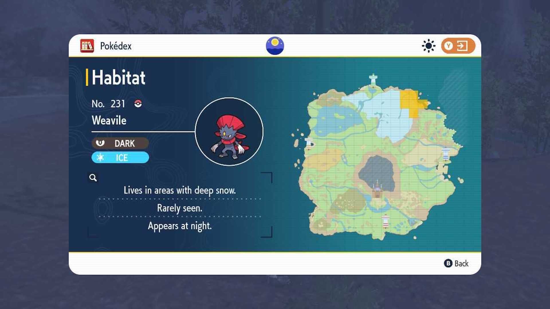 How to evolve Sneasel into Weavile in Pok mon Scarlet and Violet - 23