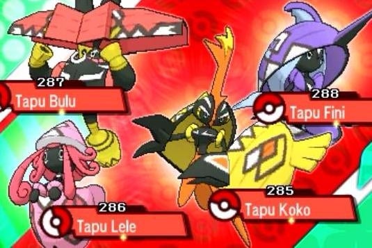 Imagen para Pokémon Sol y Luna - cómo y dónde atrapar a Tapu Koko, Tapu Lele, Tapu Bulu, Tapu Fini