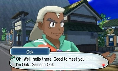 Pokémon Sun and Moon introduces Prof Oak's cousin 