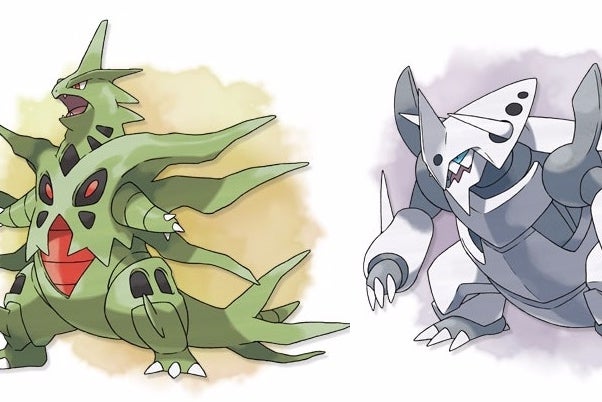 Image for Pokémon Sun and Moon - Mega Tyranitar, Aggron, Manectric, and Abomasnow download codes for Tyranitarite, Aggronite, Manectricite and Abomasite