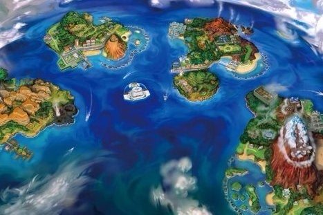 masilla Oportuno Florecer Pokémon Sol y Luna - Mapa, Pokémons legendarios y Pokédex | Eurogamer.es