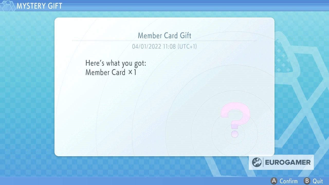 How To Get Darkrai And Member Card In Pokémon Brilliant Diamond And Shining  Pearl Explained | Eurogamer.net