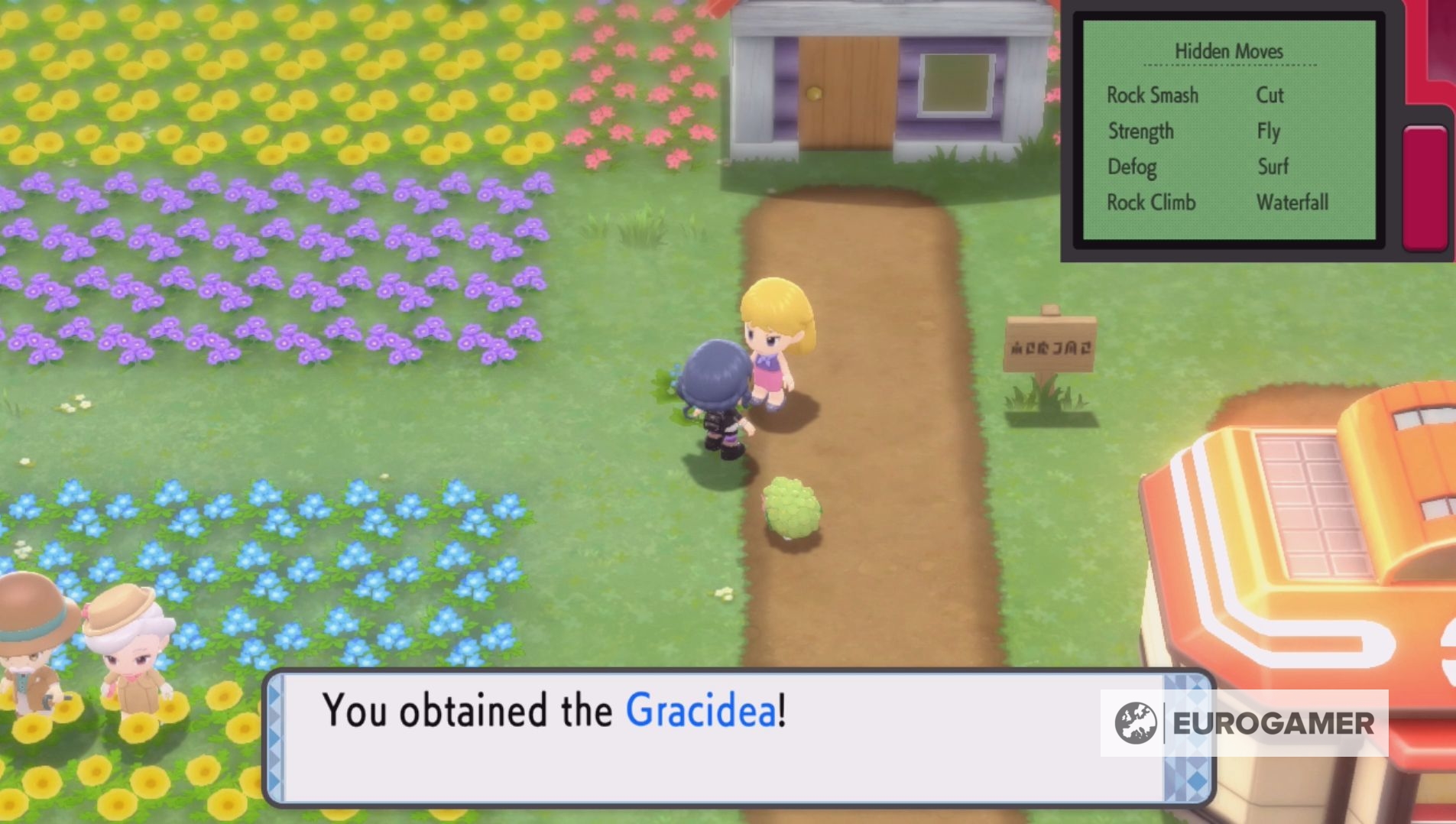 How to get Shaymin and Oaks Letter in Pokémon Brilliant Diamond and Shining Pearl