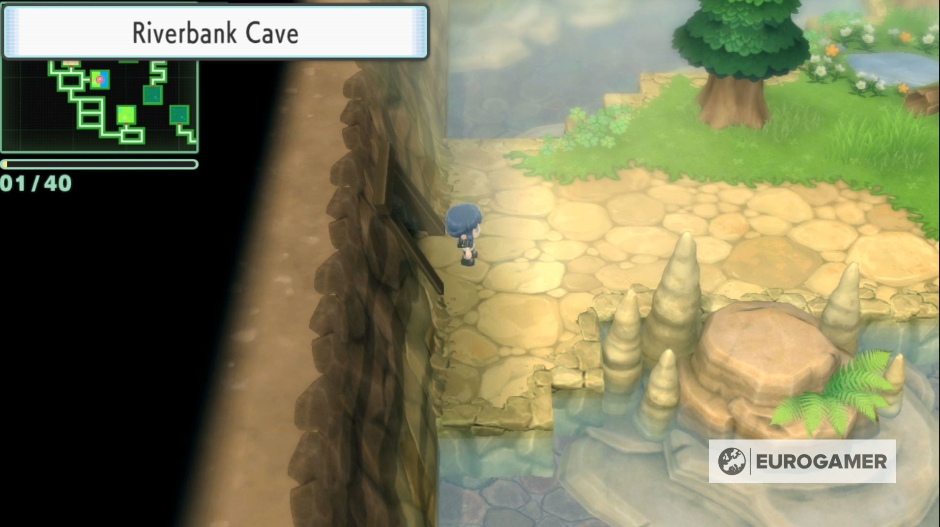 Pok mon Brilliant Diamond and Shining Pearl Gible location  How to get Gible and movesets for Gible  Gabite and Garchomp explained - 24