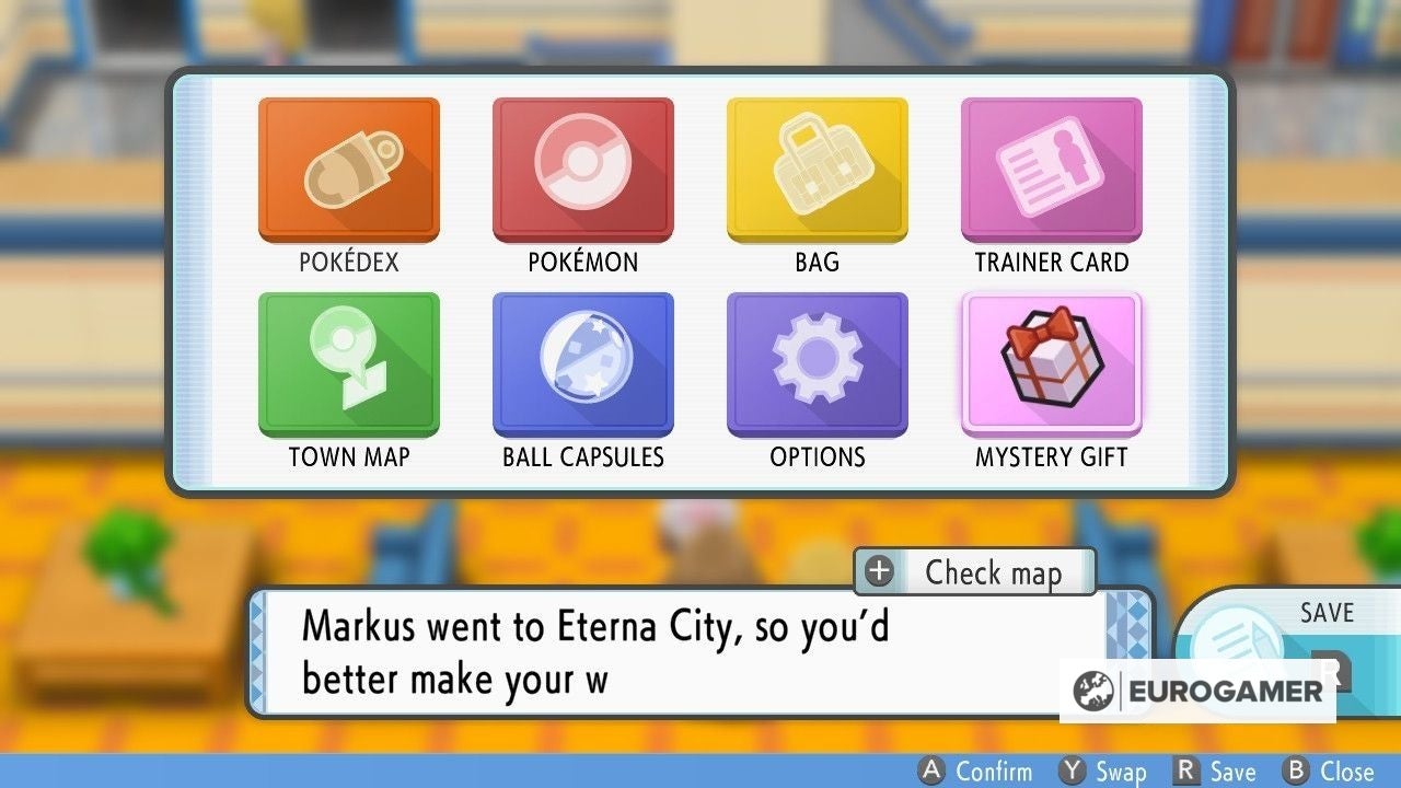 Mystery Gift codes for Pok mon Brilliant Diamond and Shining Pearl - 57