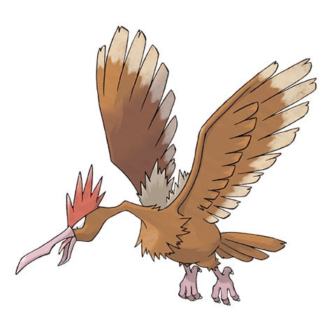 Normal / Flying Evolves from Spearow (using 50 Candy). 