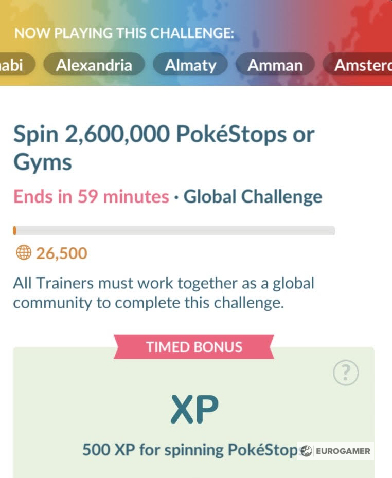 Pokémon Go Global Challenges Timed bonus rewards and the Global Challenge Arena for Go Fest 2021 explained