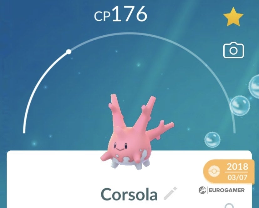 Pok mon Go Corsola counters  weaknesses and moveset explained - 13