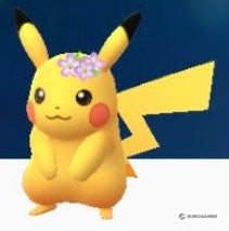 Pok mon Go event Pok mon list  All costume Pok mon  including party hat Pok mon  flower crown Pok mon and every Pikachu costume explained - 9