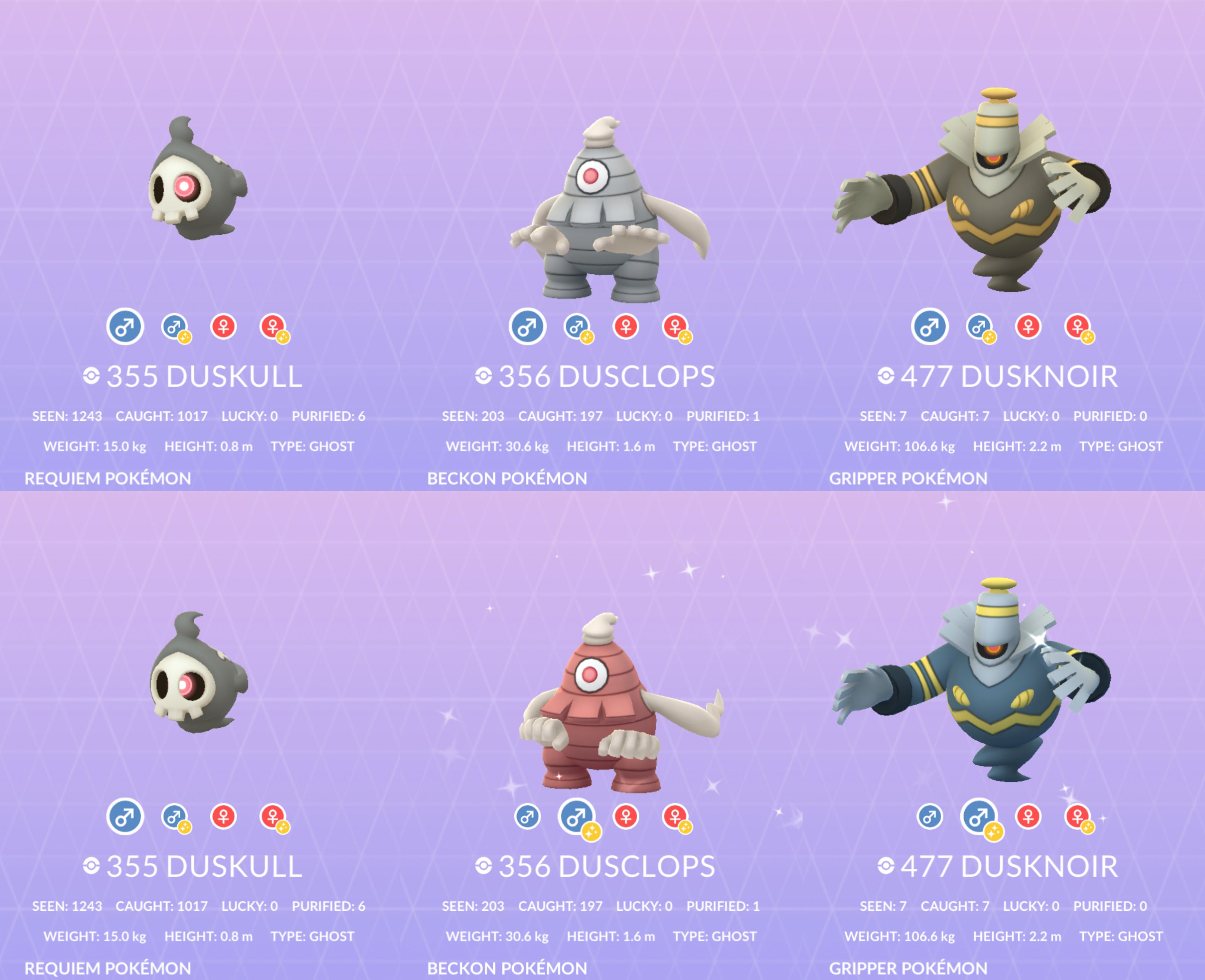 Duskull 100  perfect IV stats  shiny Duskull in Pok mon Go - 24