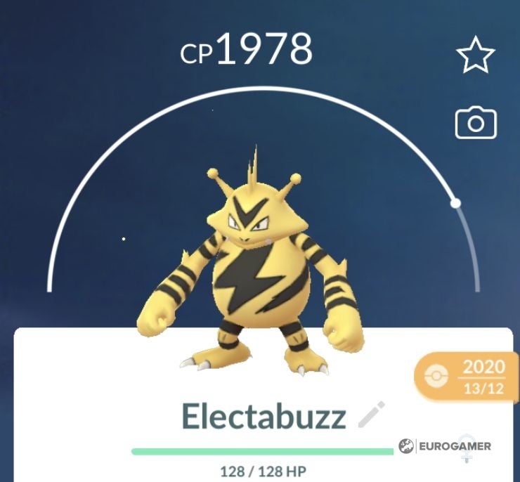 Electabuzz 100  perfect IV stats  shiny Electabuzz in Pok mon Go explained - 70