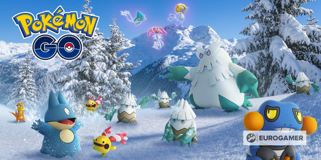 Pokémon Go Holiday Christmas event 2018 end date Snover Delibird Santa Hat Pikachu and all other new Pokemon added in the Holidays Christmas event