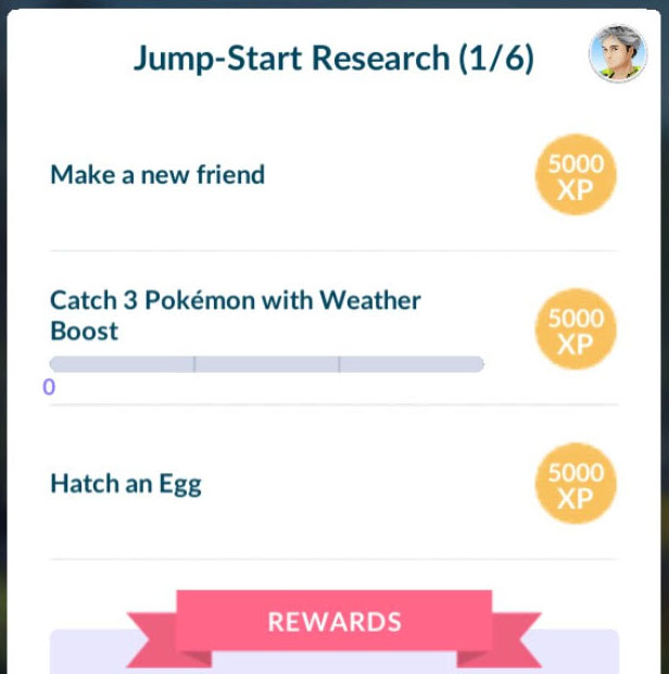 Pokémon Go JumpStart Research quest tasks and rewards explained