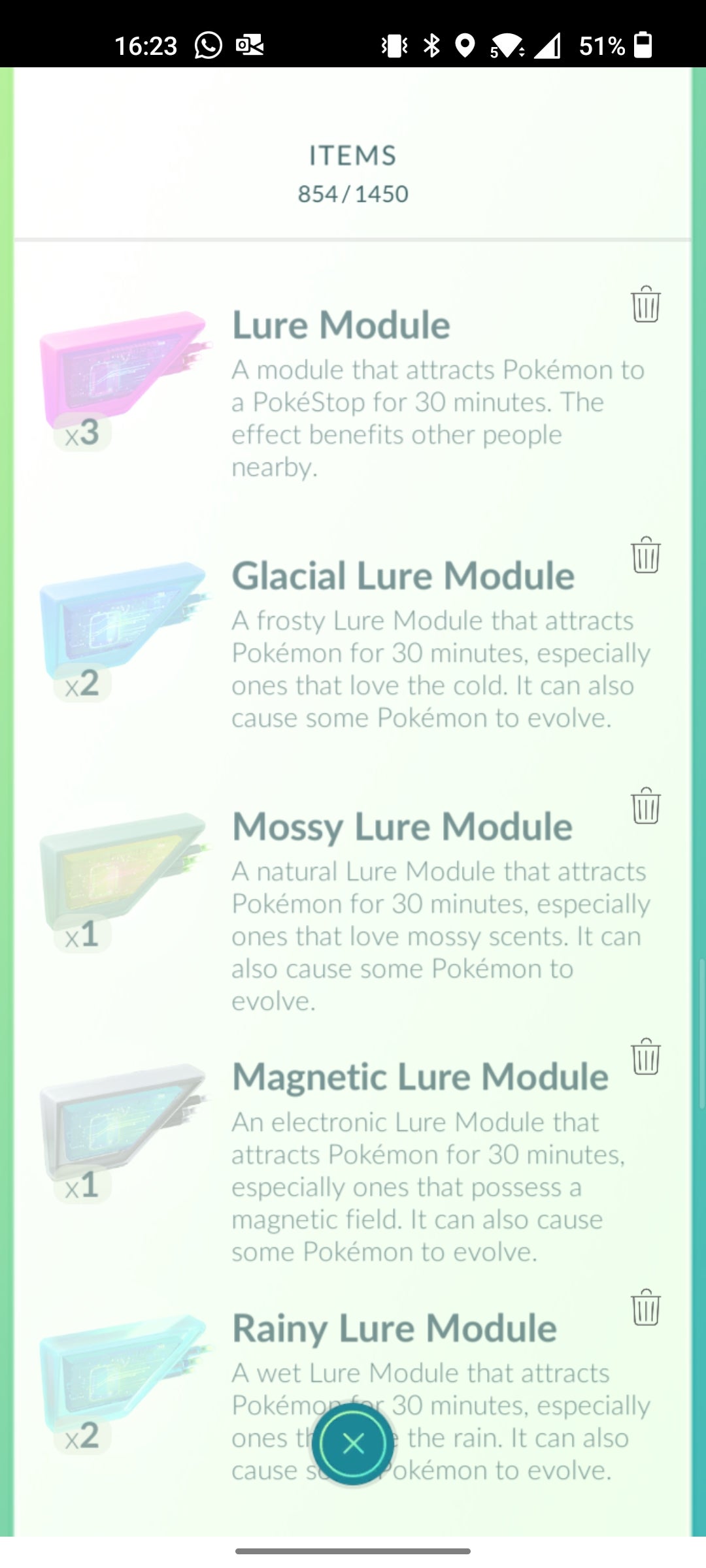 Pokémon Go Lure Modules