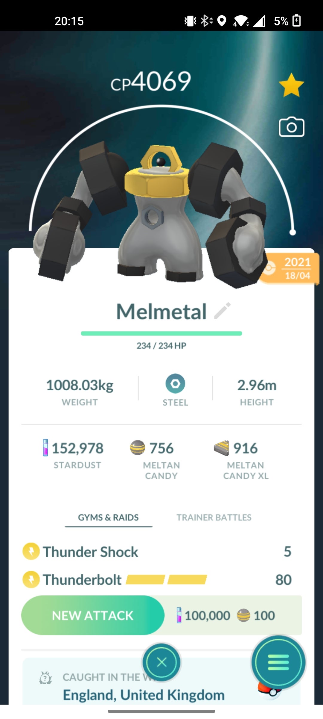 Pokémon Go Melmetal