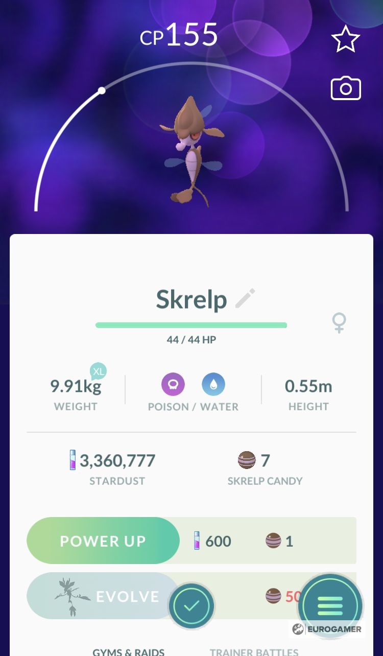How to get Skrelp and Clauncher in the latest Pokémon Go event