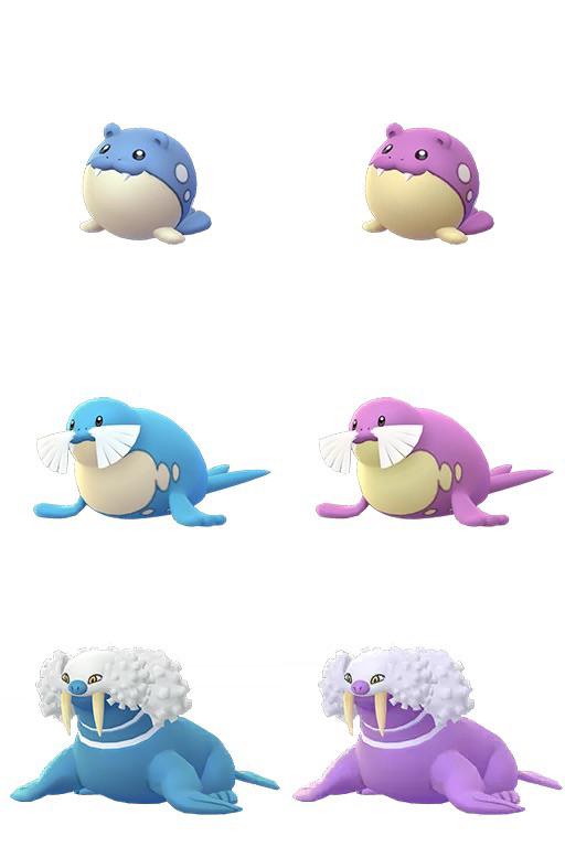Shiny Spheal  evolution chart  100  perfect IV stats and Walrein best moveset in Pok mon Go - 56