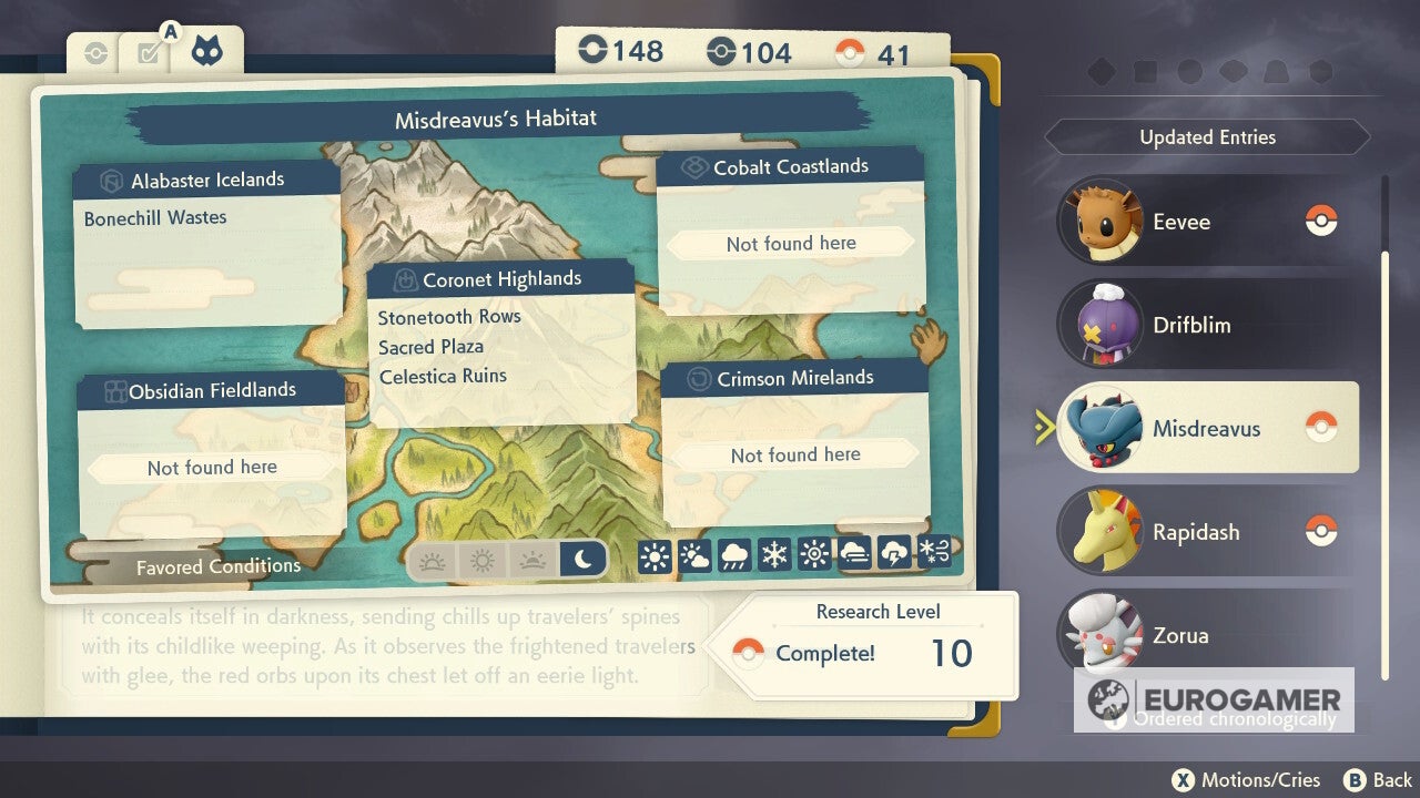 Request 59  Misdreavus the Hairstyle Muse  and Misdreavus locations in Pok mon Legends Arceus explained - 78