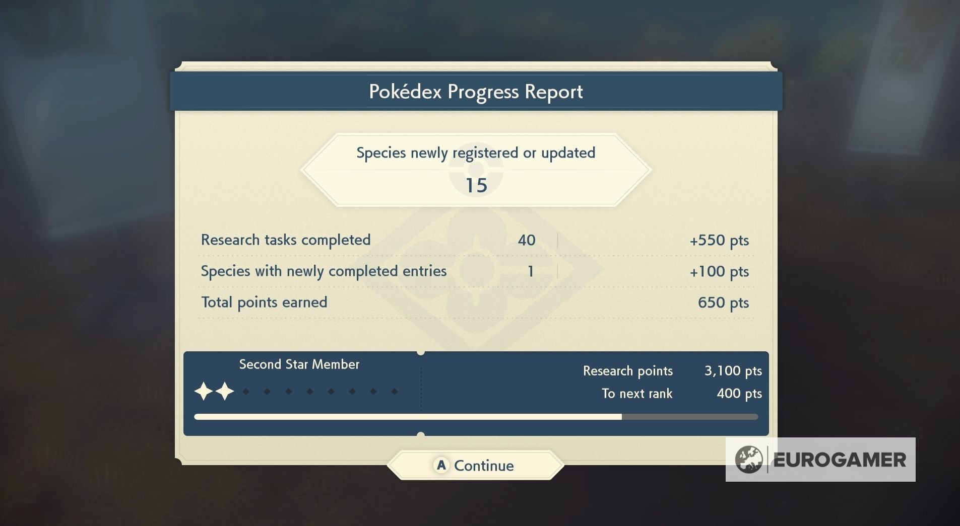 How to increase Star Rank and Star Rank rewards in Pok mon Legends Arceus - 6