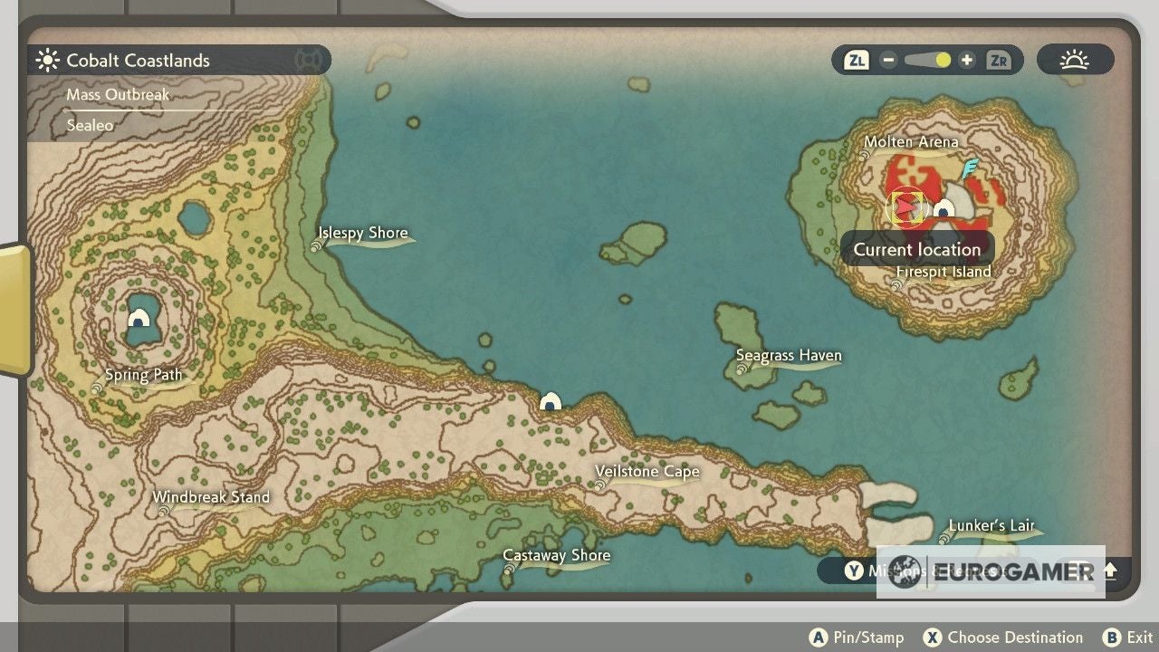 Pok mon Legends Arceus Unown locations - 1