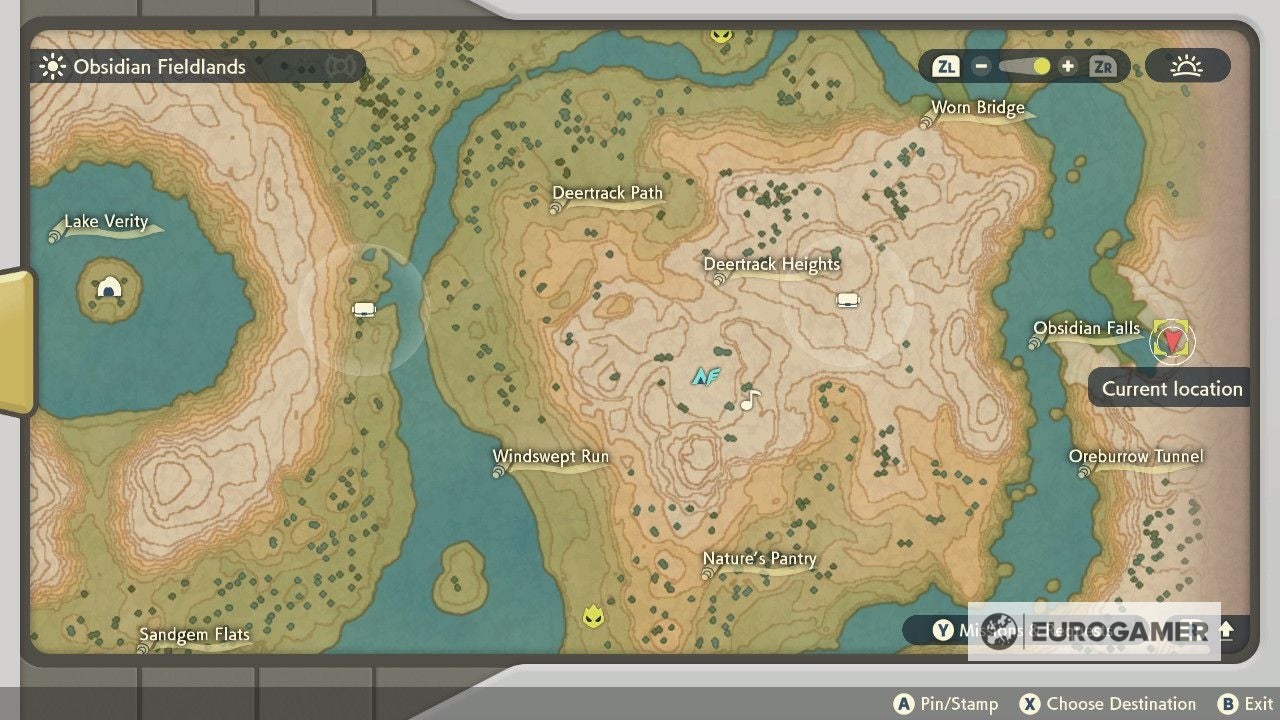 Pok mon Legends Arceus Unown locations - 45