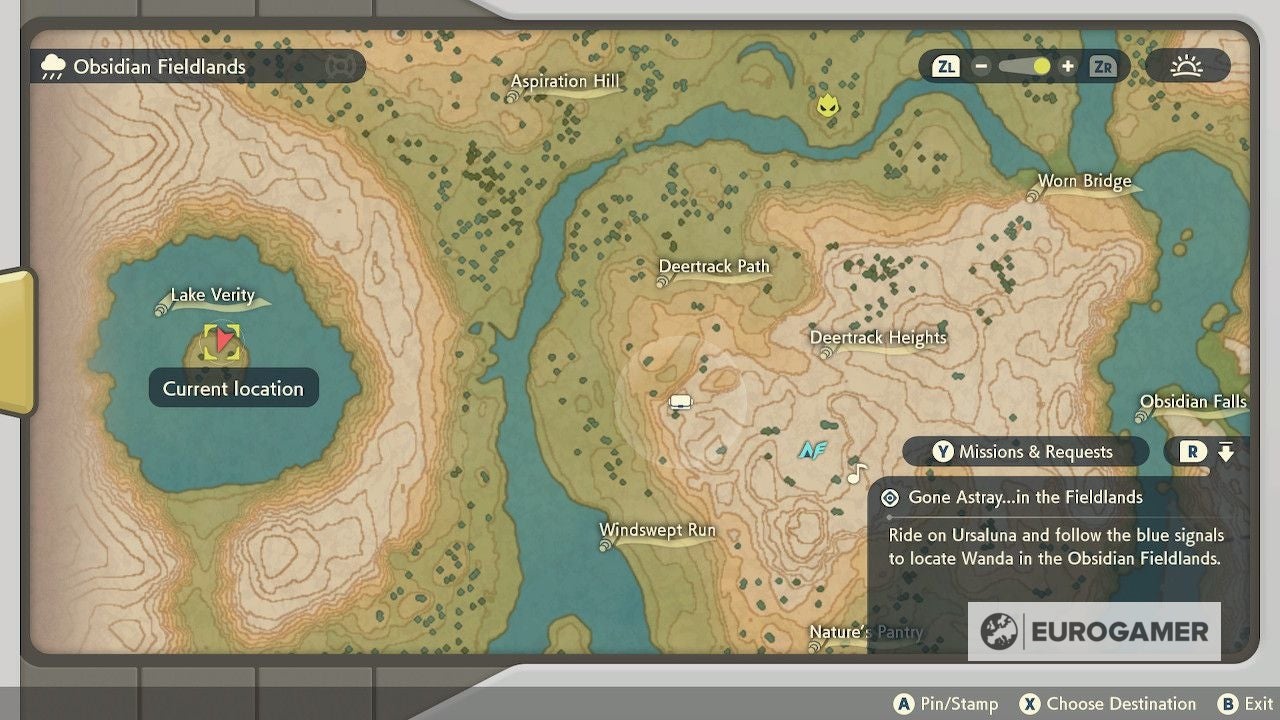 Pok mon Legends Arceus Unown locations - 89