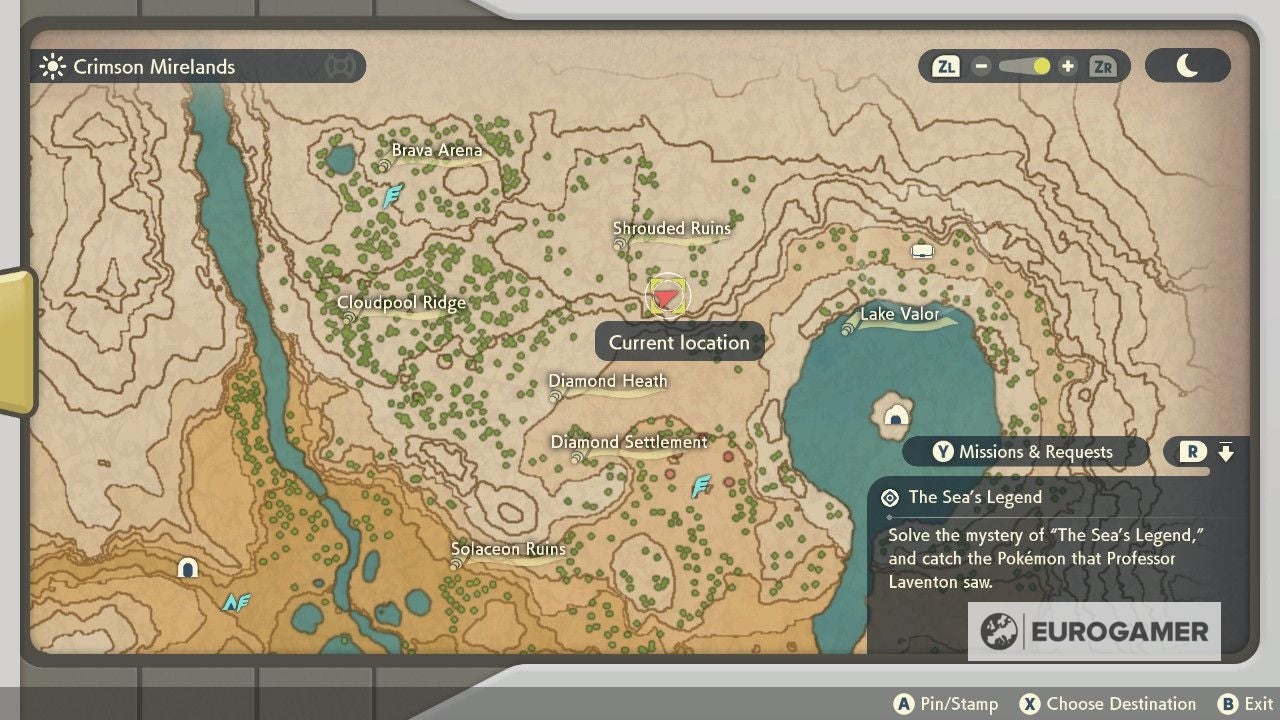 Pok mon Legends Arceus Unown locations - 66