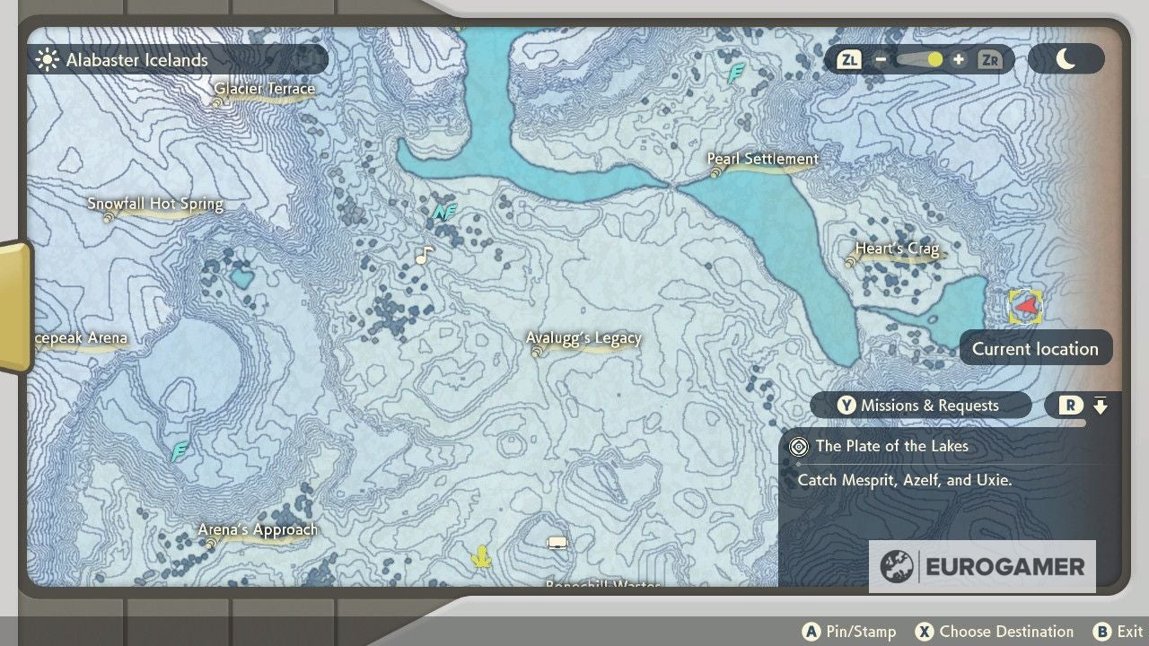Pok mon Legends Arceus Unown locations - 73