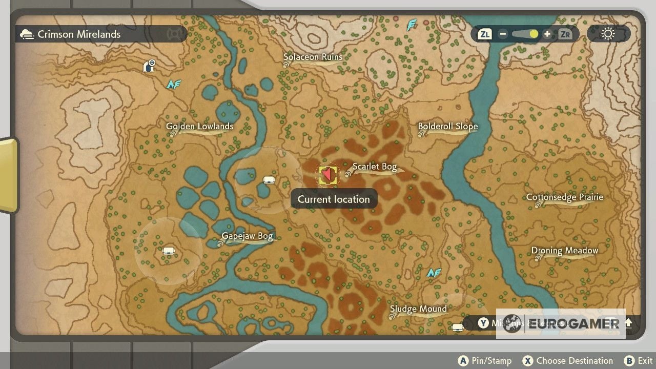 Pok mon Legends Arceus Unown locations - 60