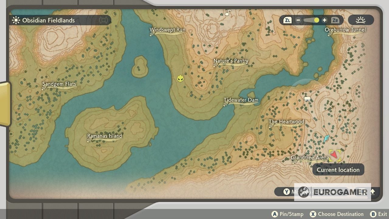 Pok mon Legends Arceus Unown locations - 14