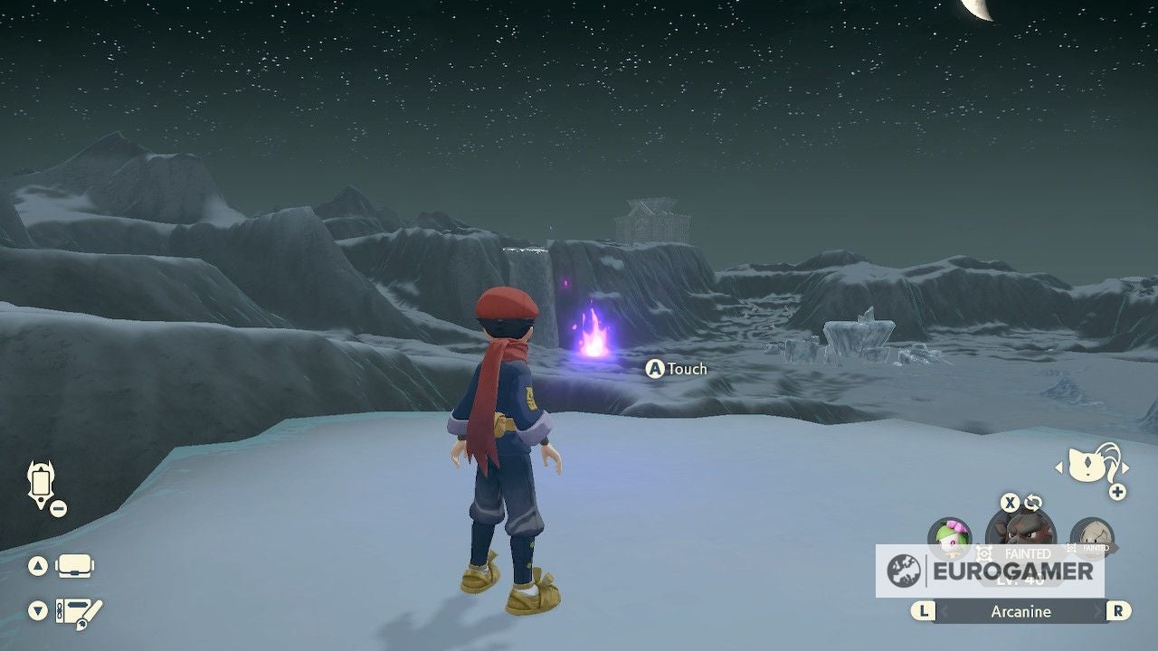 Pok mon Legends Arceus Wisp locations  How to complete Eerie Apparitions in the Night - 96