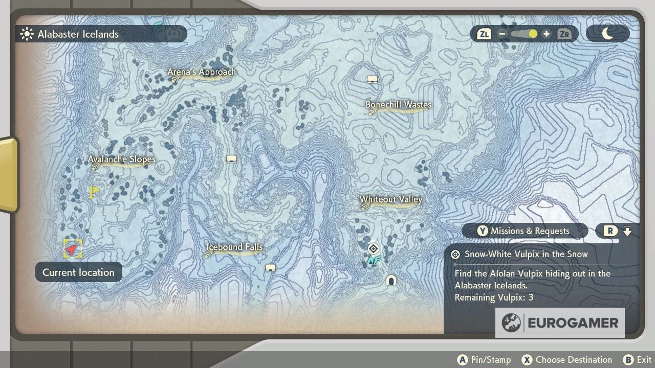 Pok mon Legends Arceus Wisp locations  How to complete Eerie Apparitions in the Night - 22