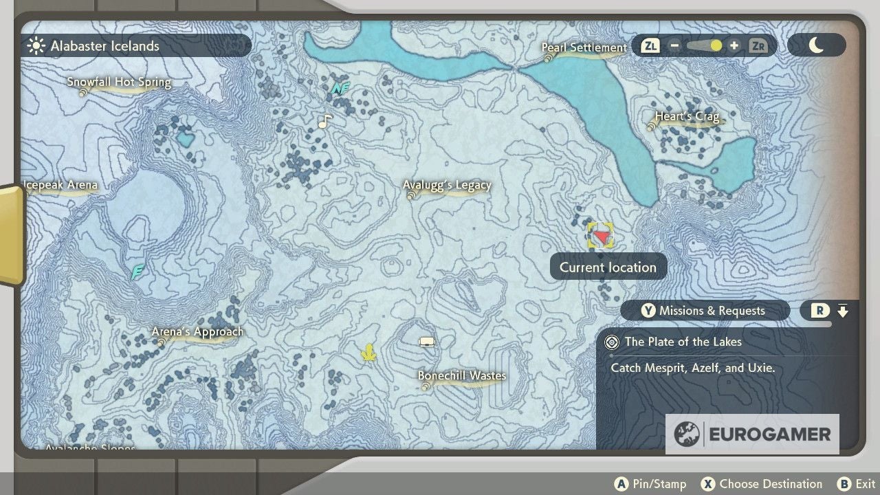 Pok mon Legends Arceus Wisp locations  How to complete Eerie Apparitions in the Night - 47