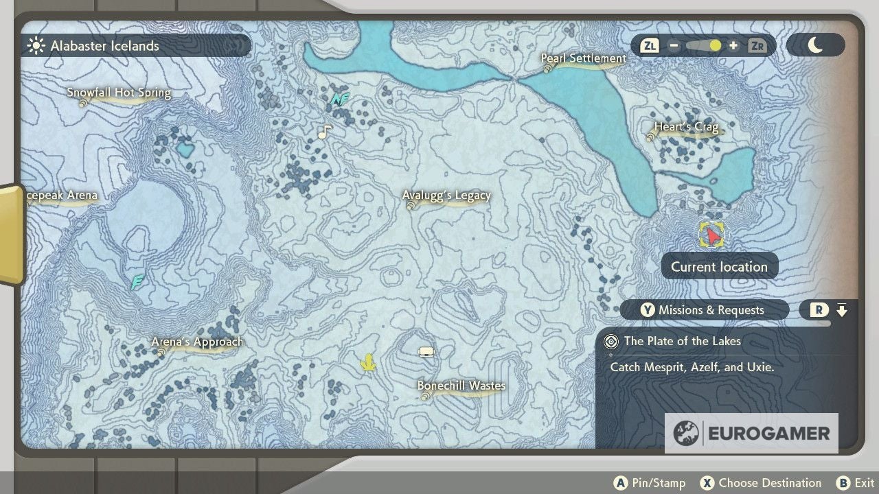 Pok mon Legends Arceus Wisp locations  How to complete Eerie Apparitions in the Night - 50