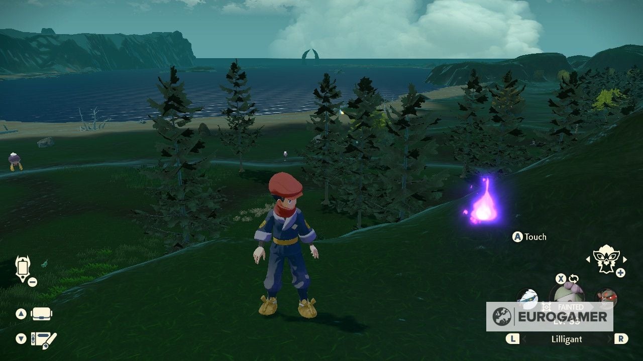 Pok mon Legends Arceus Wisp locations  How to complete Eerie Apparitions in the Night - 50