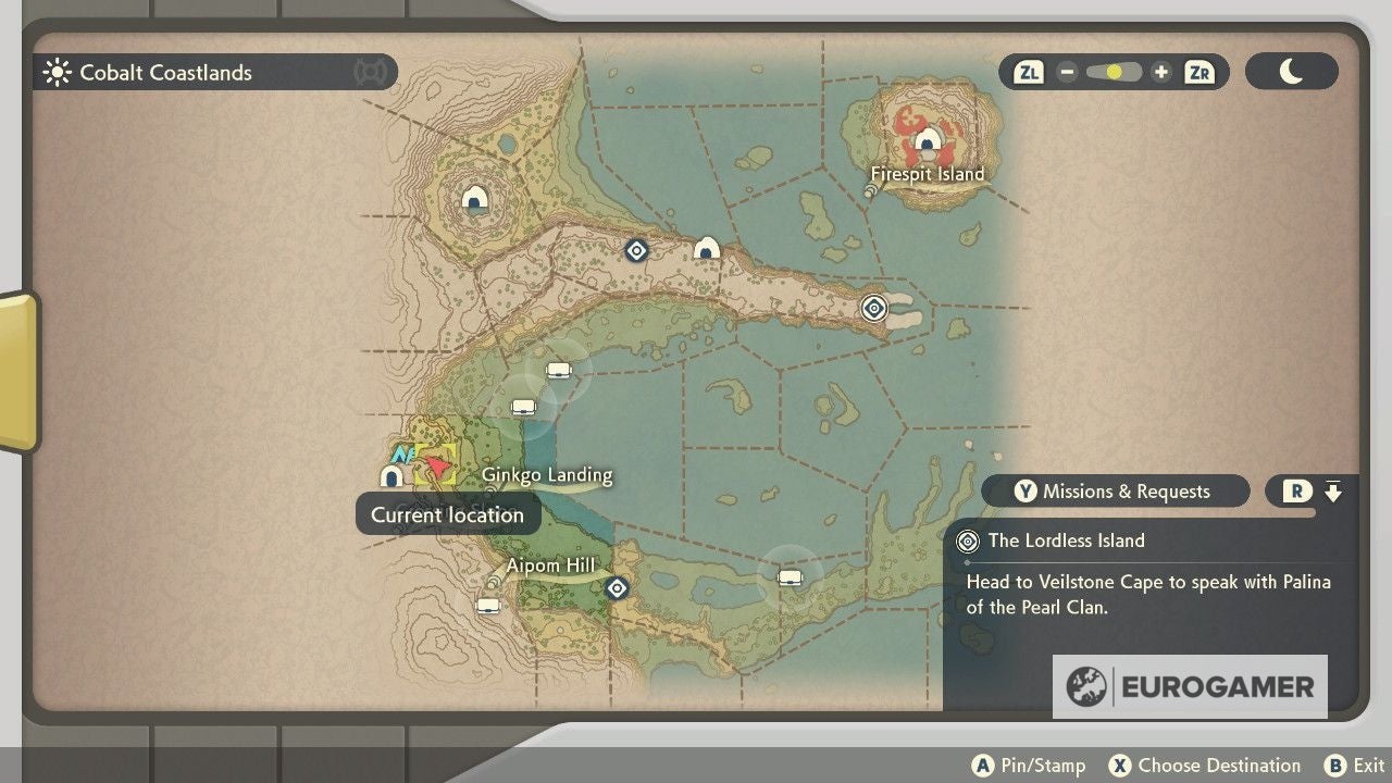 Pok mon Legends Arceus Wisp locations  How to complete Eerie Apparitions in the Night - 10