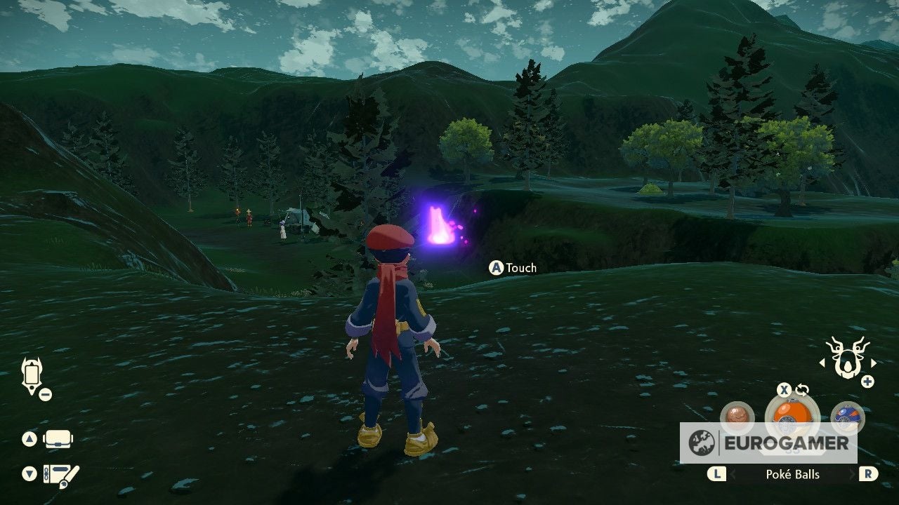 Pok mon Legends Arceus Wisp locations  How to complete Eerie Apparitions in the Night - 50